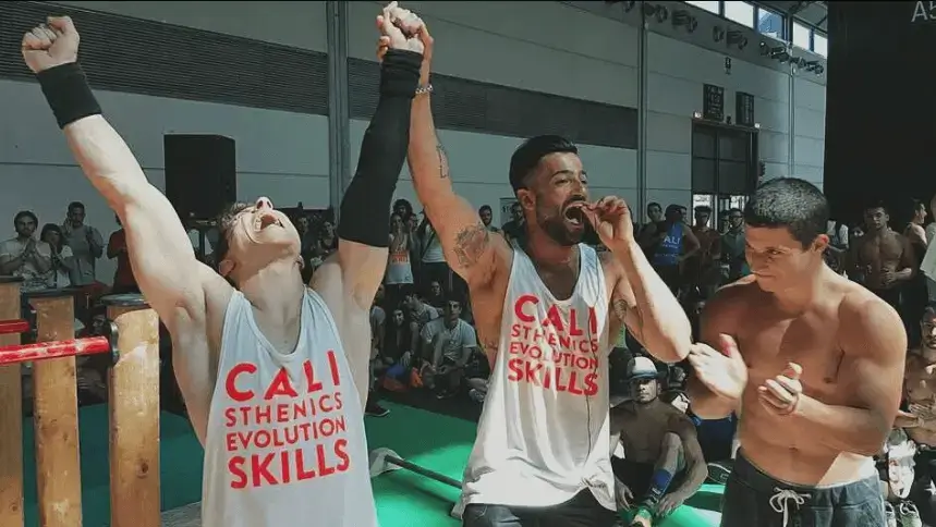 Andrea Larosa Campeón de Calistenia en Italia